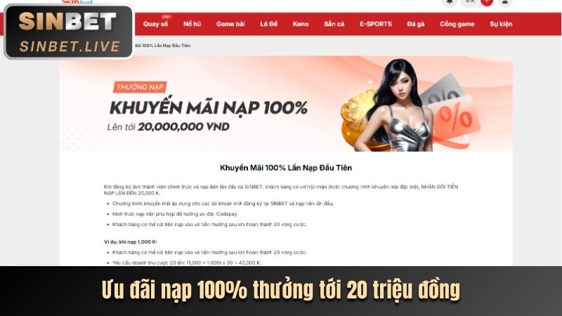 Khuyến mãi tri ân thành viên hiện tại W888